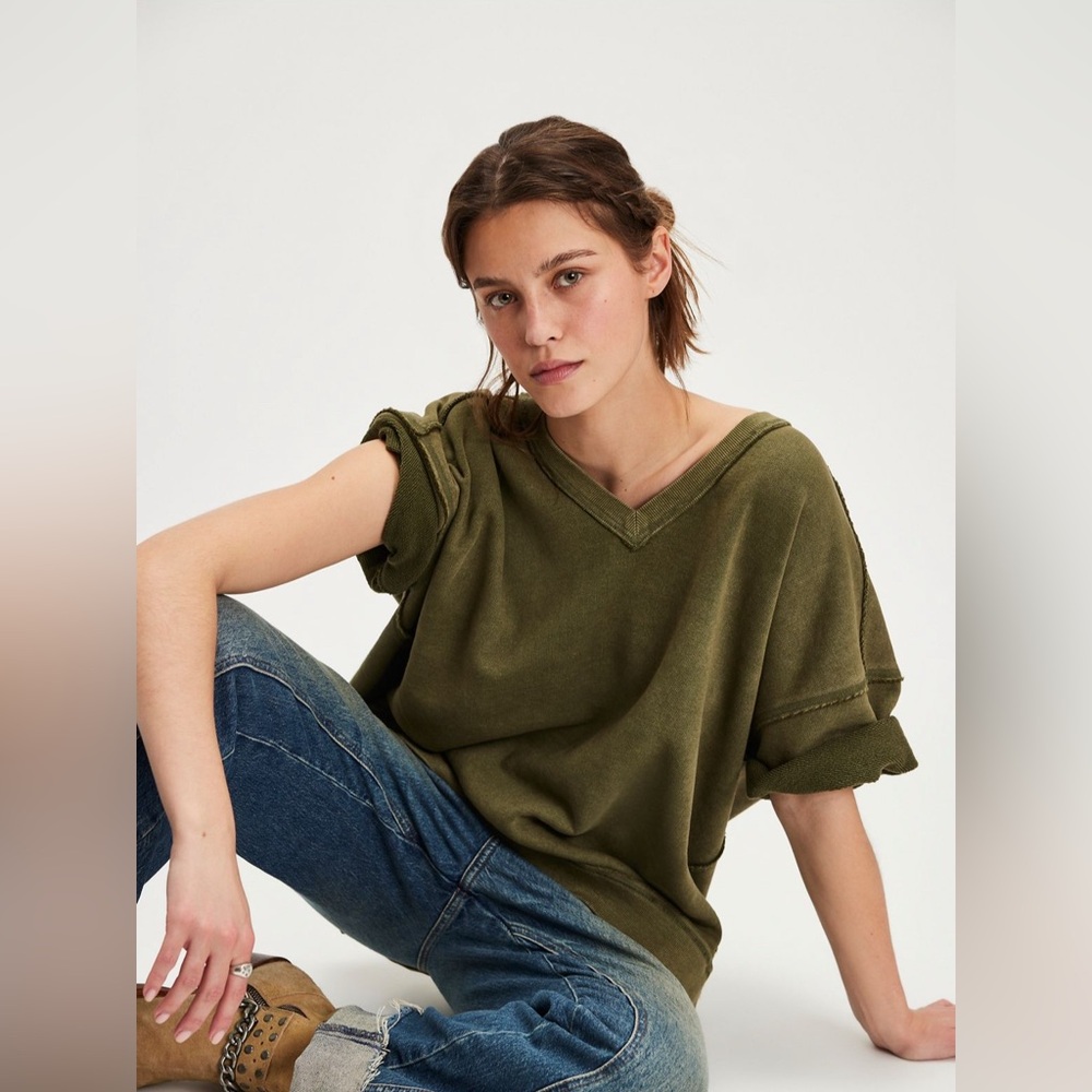 Free People We The Free On The Move Pullover NWT